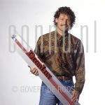 Danny Blind (Date Unknown) at studio in Amsterdam.

[keywords]Posed, Half Length, Eyecontact, Smiling, Construction material[/keywords]